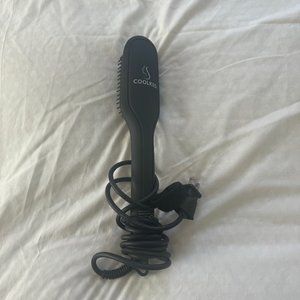 COOLKESI Heated Hair straighening brush